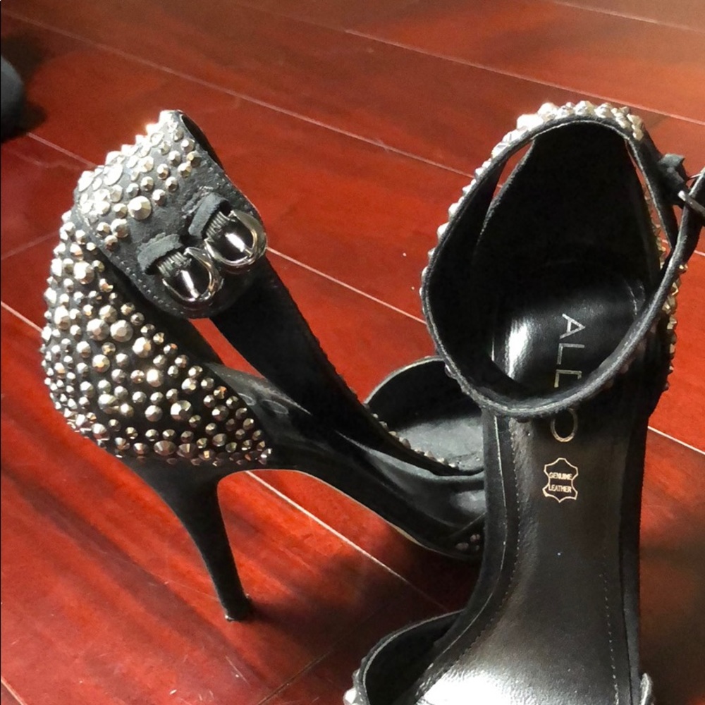 ALDO Rhinestone Heels - Picture 2 of 2